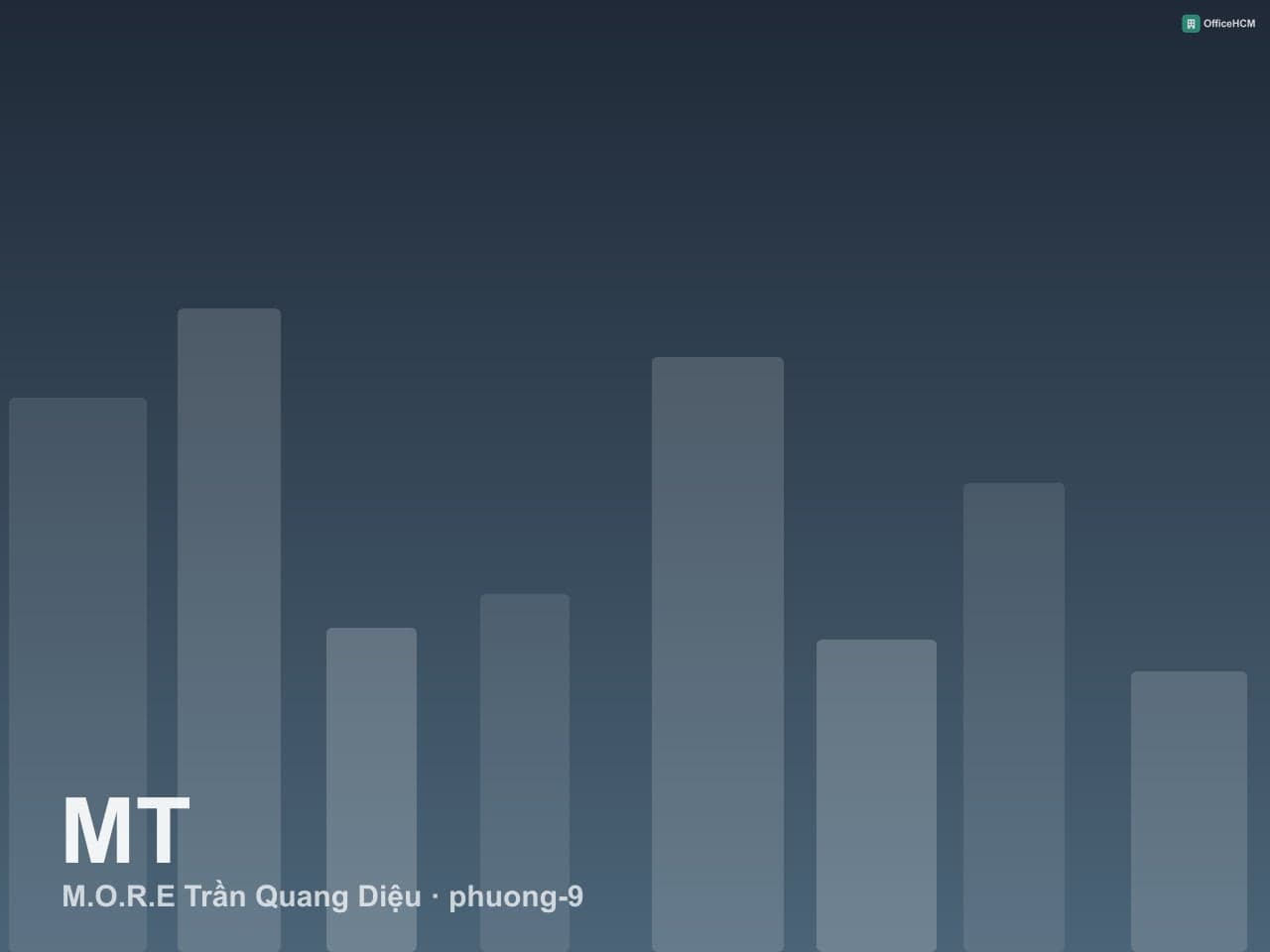 M.O.R.E Trần Quang Diệu — ảnh 1