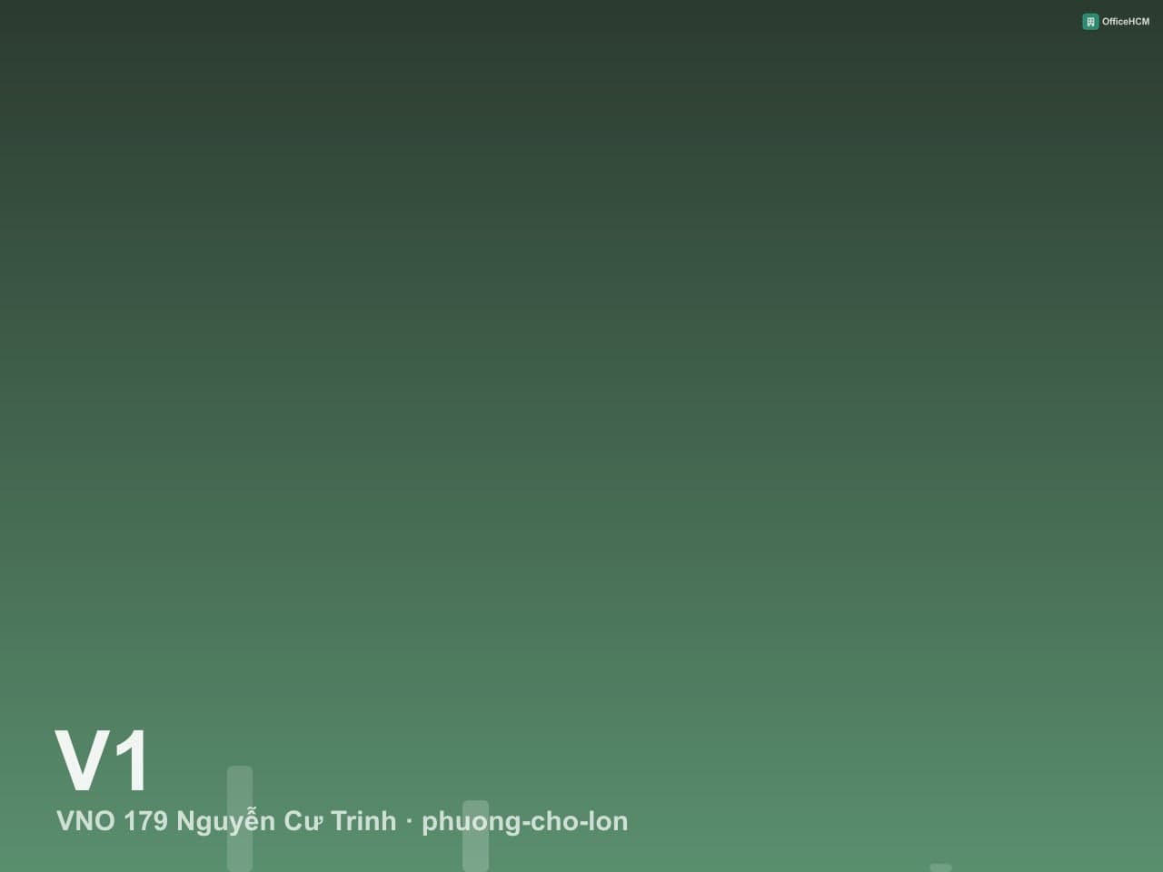 VNO 179 Nguyễn Cư Trinh — ảnh 1