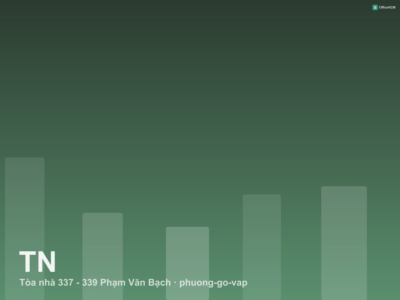 Tòa nhà 337 - 339 Phạm Văn Bạch thumbnail 3