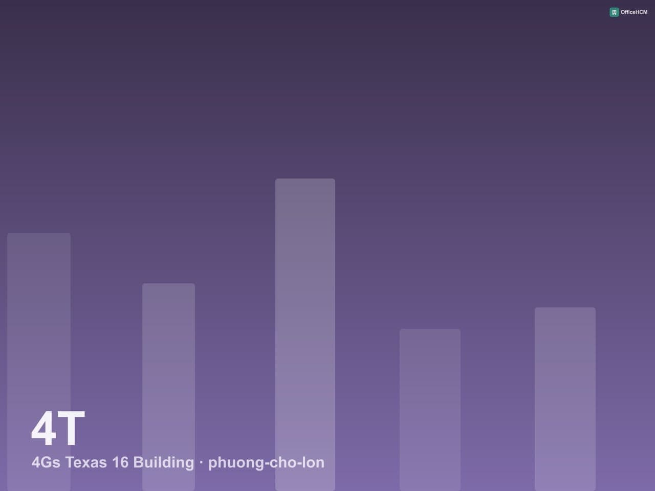 4Gs Texas 16 Building — ảnh 1