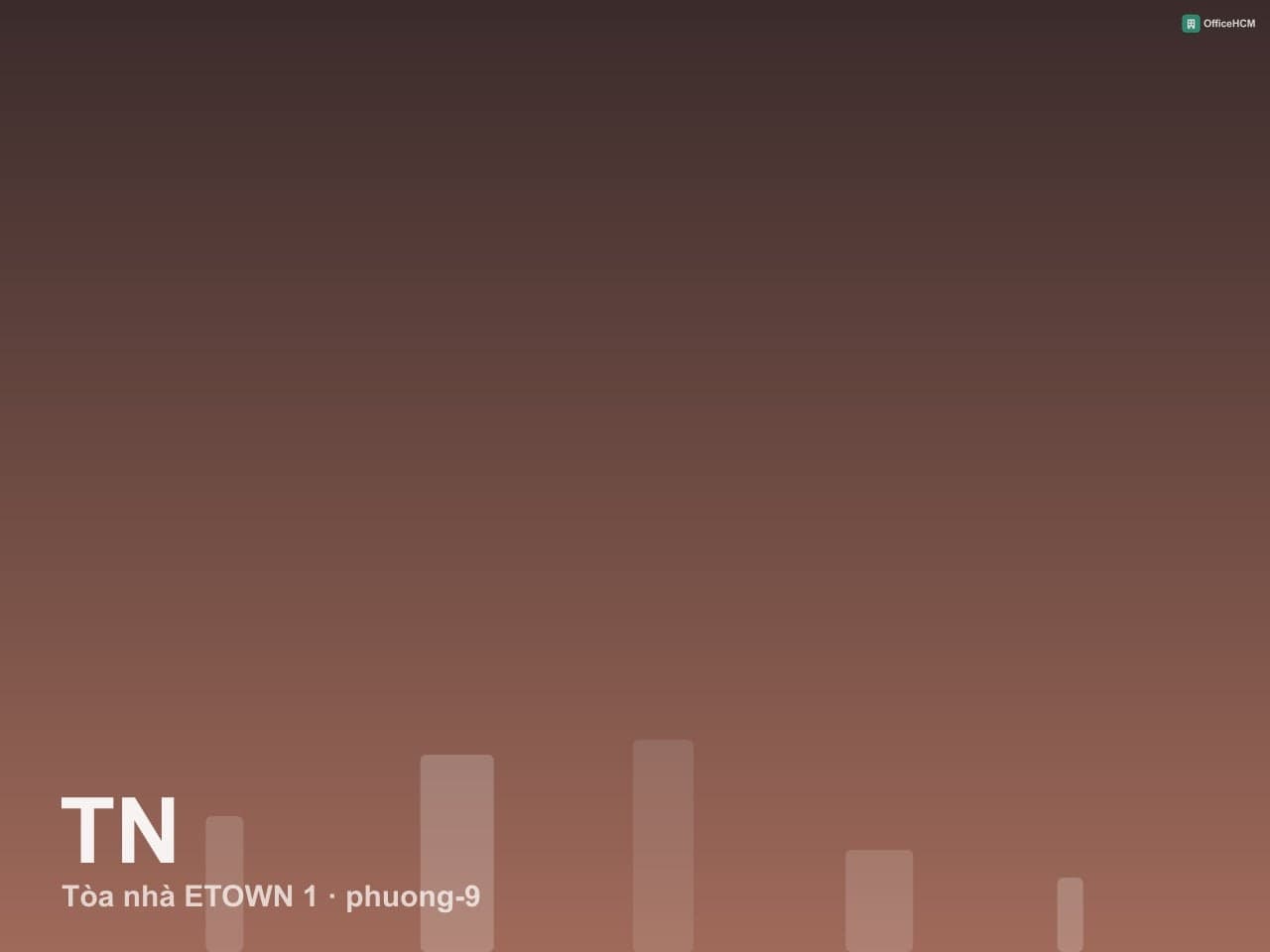 Tòa nhà ETOWN 1 — ảnh 1