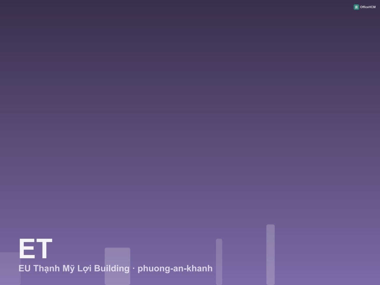 EU Thạnh Mỹ Lợi Building — ảnh 1