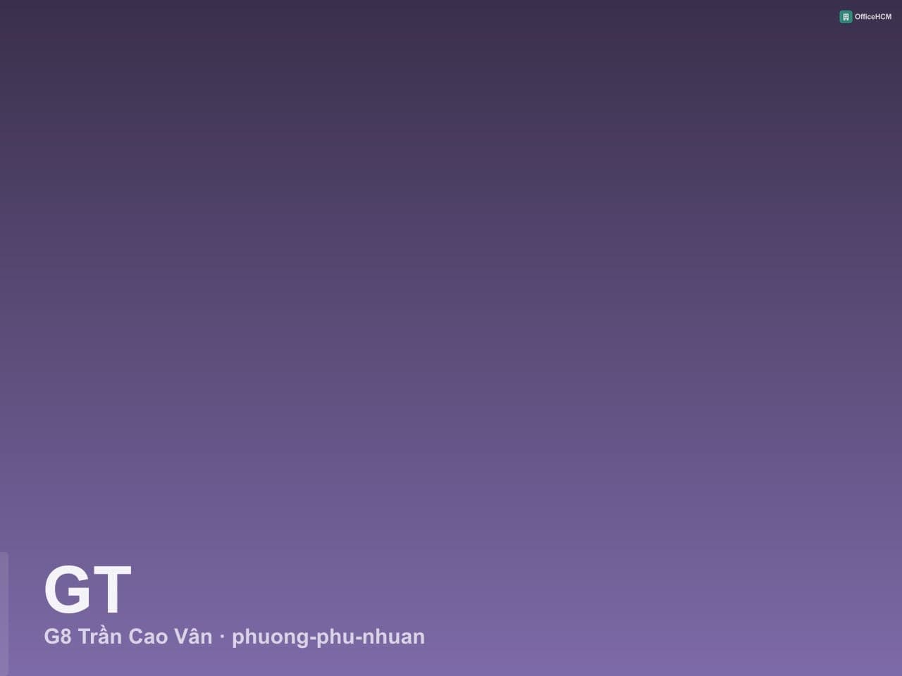G8 Trần Cao Vân thumbnail 3