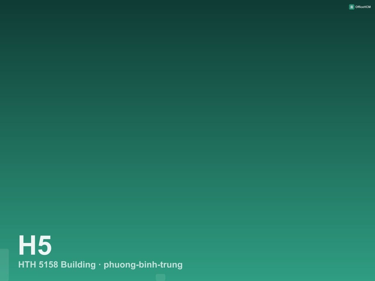 HTH 5158 Building — ảnh 1