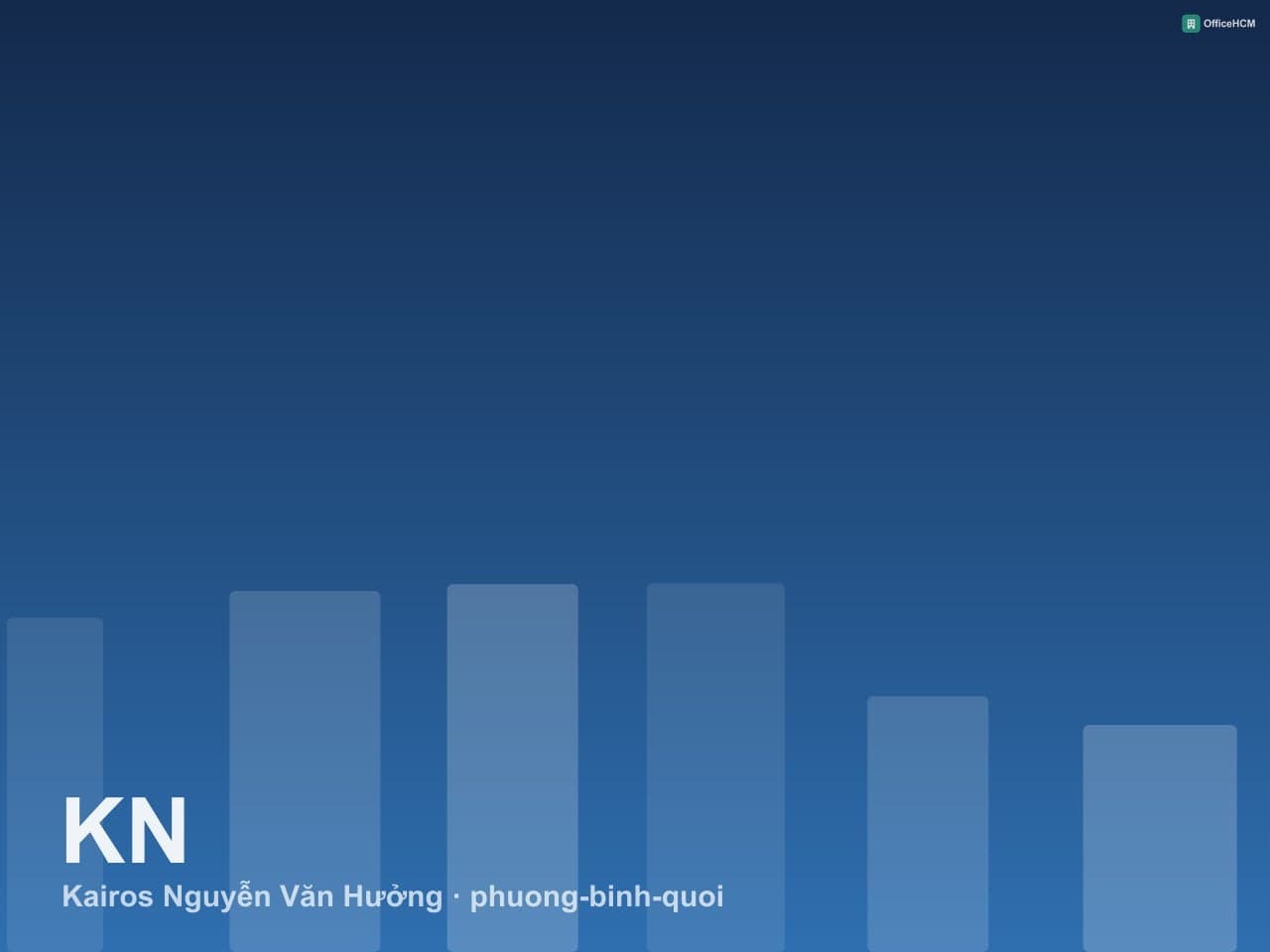 Kairos Nguyễn Văn Hưởng — ảnh 1