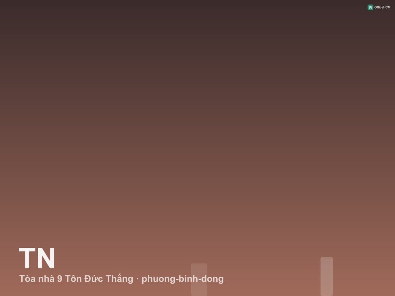 Tòa nhà 9 Tôn Đức Thắng