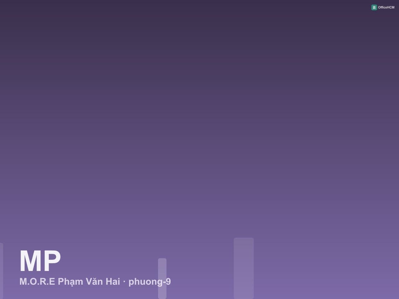M.O.R.E Phạm Văn Hai thumbnail 3