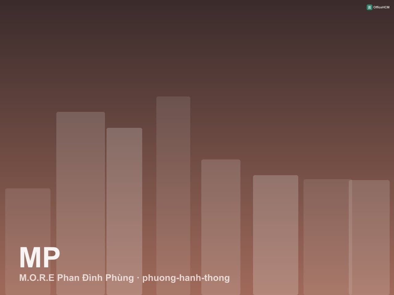 M.O.R.E  Phan Đình Phùng — ảnh 1
