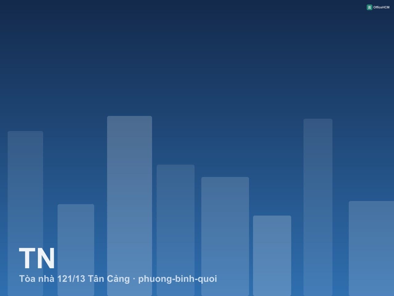 Tòa nhà 121/13 Tân Cảng — ảnh 1