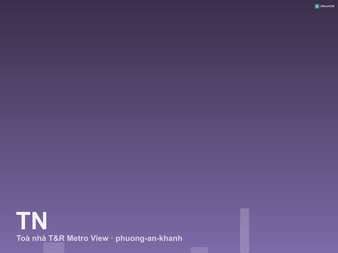 Toà nhà T&R Metro View thumbnail 2