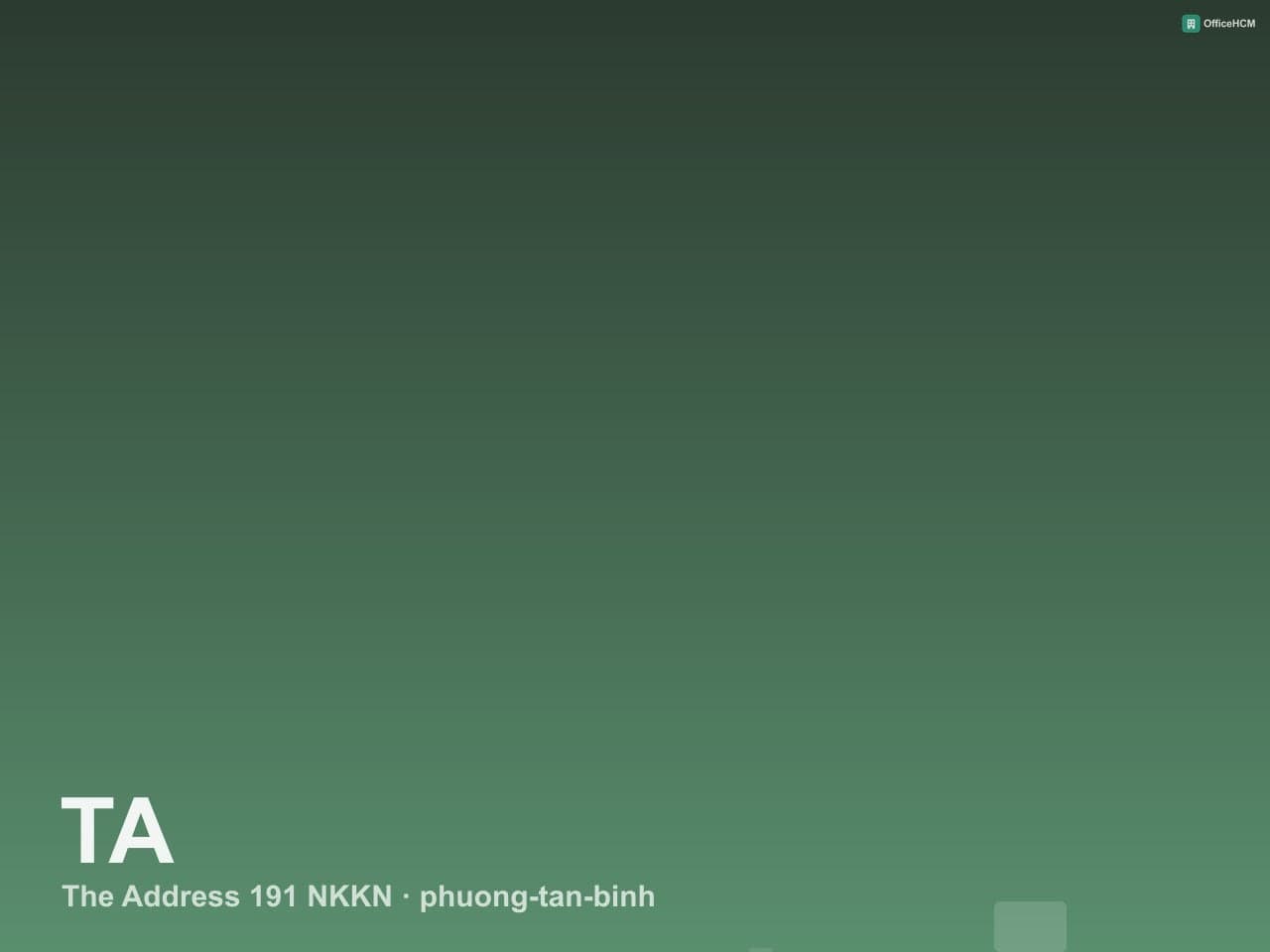 The Address 191 NKKN — ảnh 1