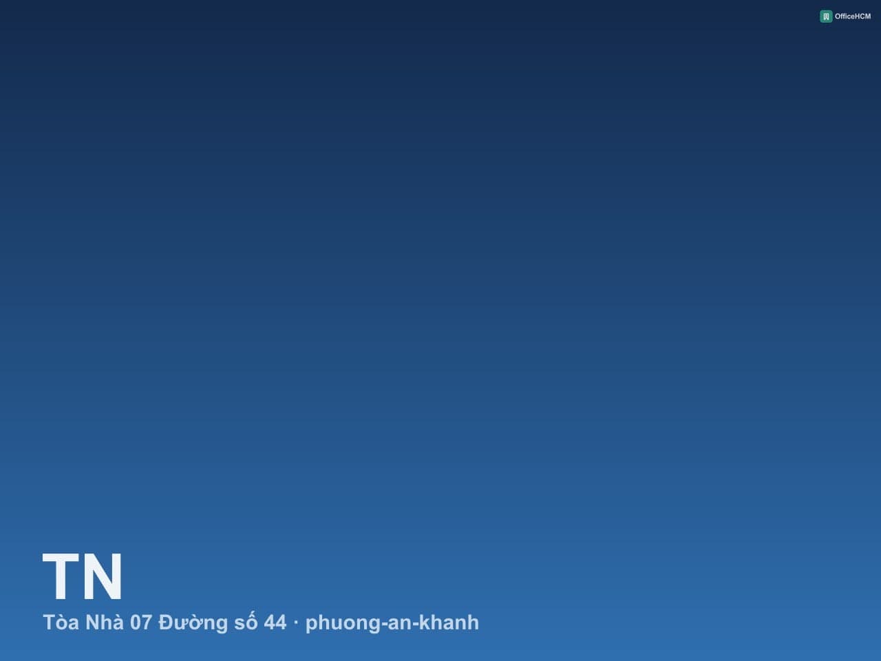 Tòa Nhà 07 Đường số 44 — ảnh 1