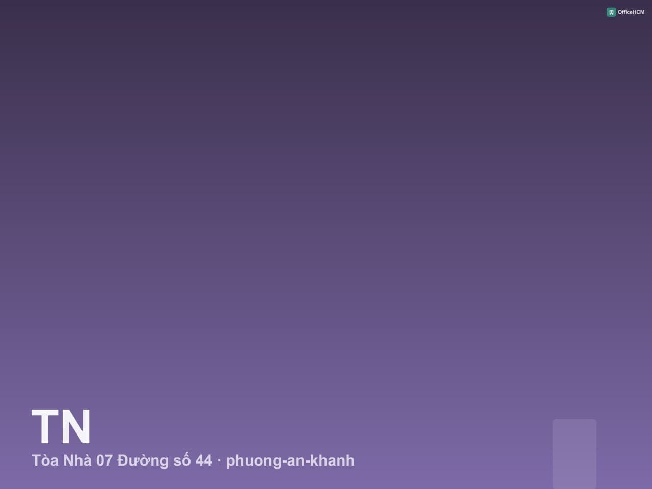 Tòa Nhà 07 Đường số 44 thumbnail 2