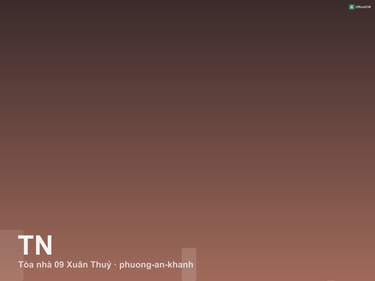 Tòa nhà 09 Xuân Thuỷ — ảnh 1