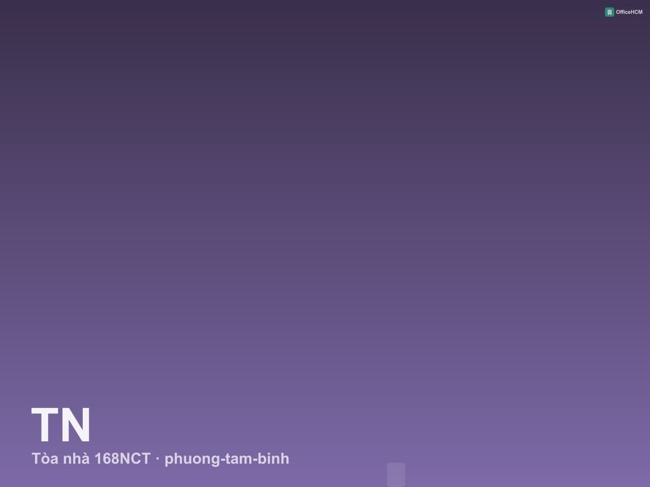 Tòa nhà 168NCT — ảnh 1