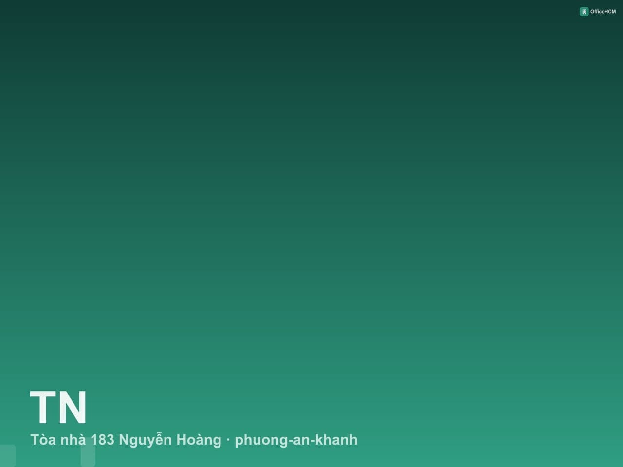 Tòa nhà 183 Nguyễn Hoàng thumbnail 2