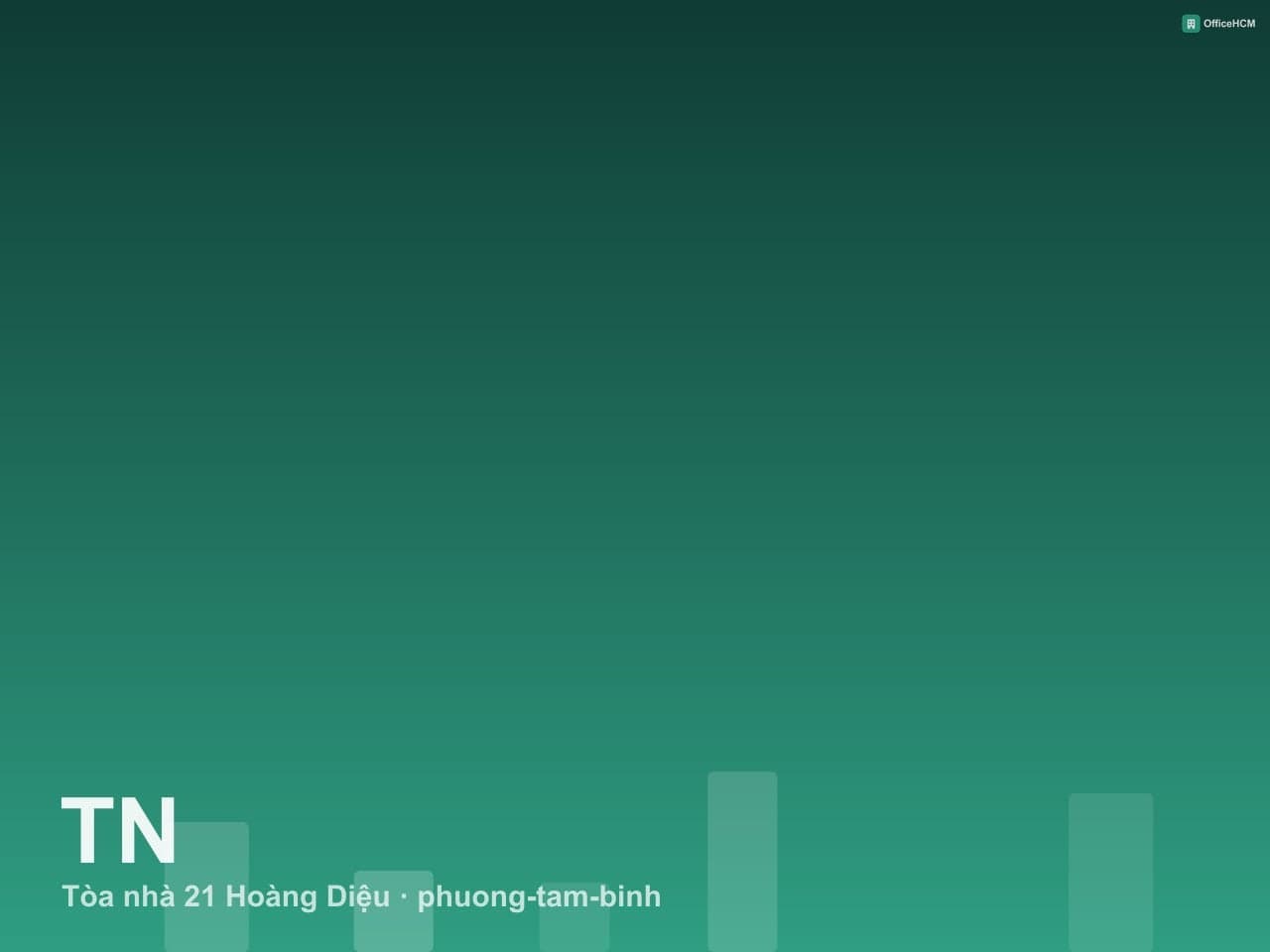 Tòa nhà 21 Hoàng Diệu thumbnail 2