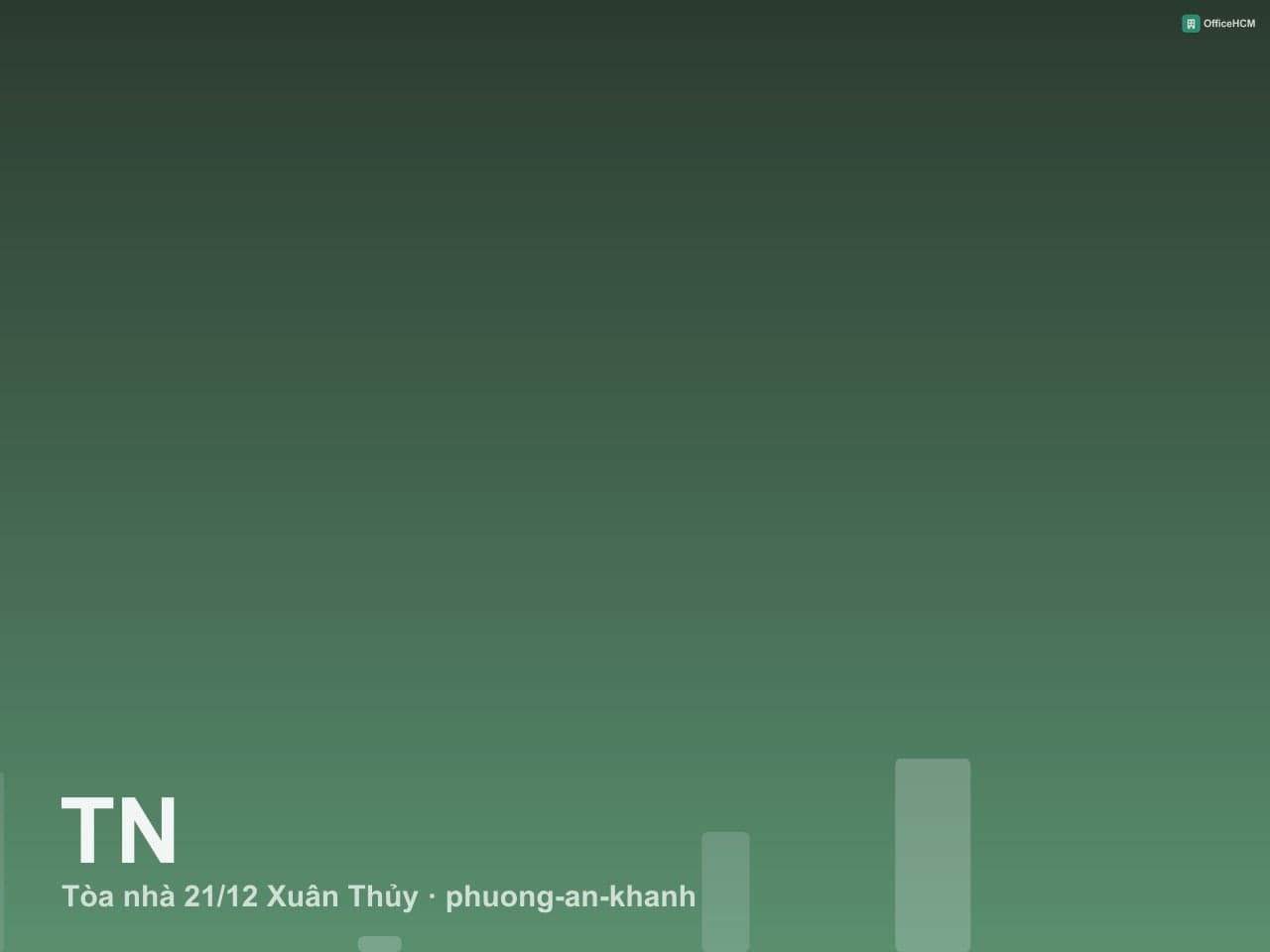 Tòa nhà 21/12 Xuân Thủy thumbnail 2