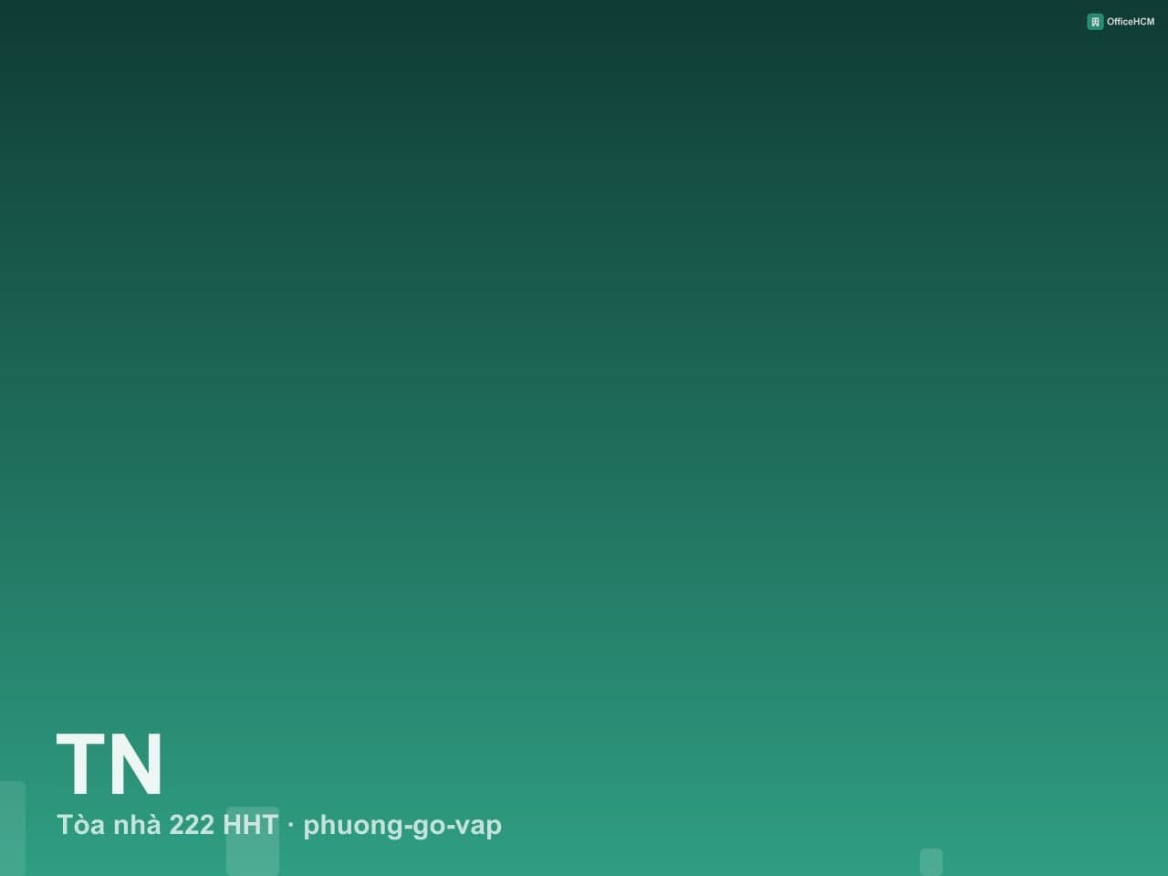 Tòa nhà 222 HHT