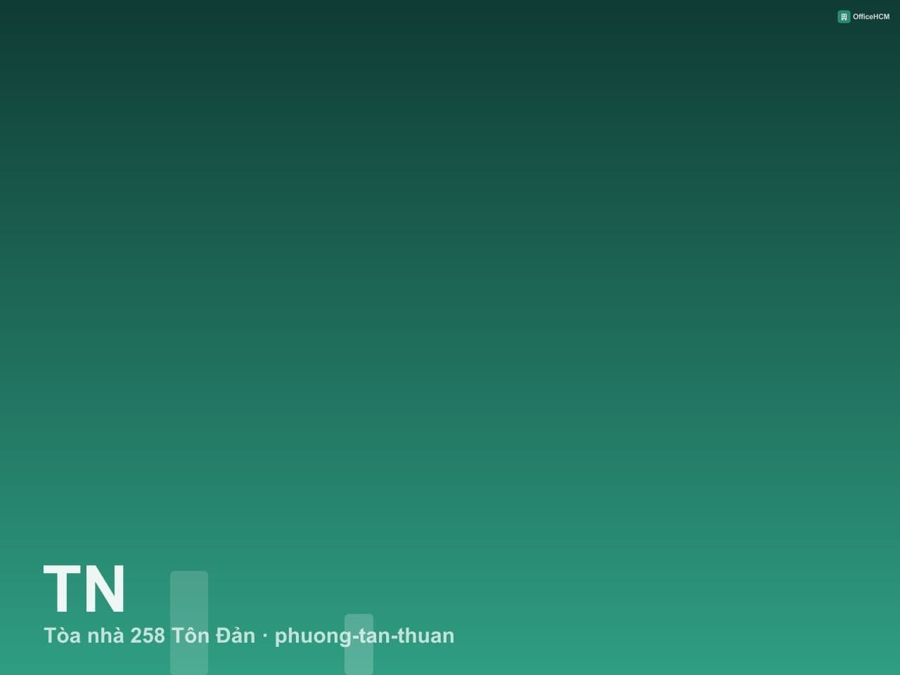 Tòa nhà 258 Tôn Đản thumbnail 2