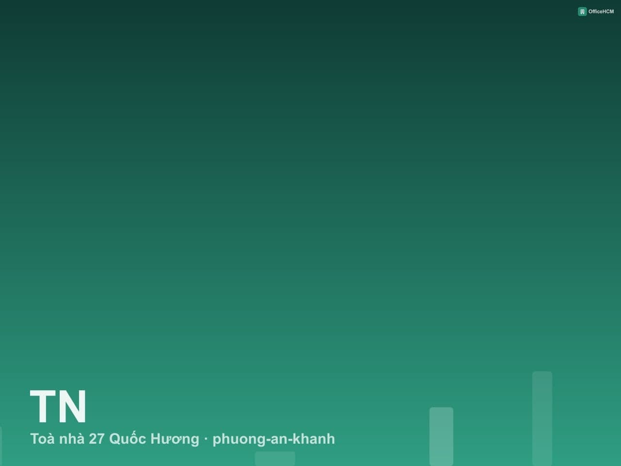 Toà nhà 27 Quốc Hương — ảnh 1