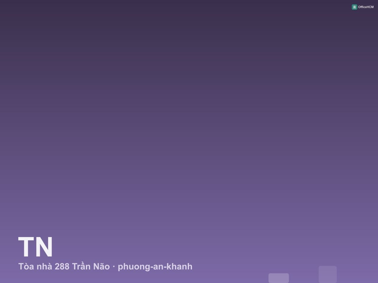 Tòa nhà 288 Trần Não thumbnail 2