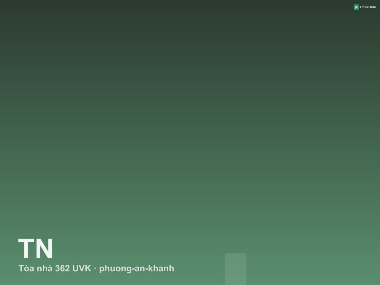 Tòa nhà 362 UVK — ảnh 1
