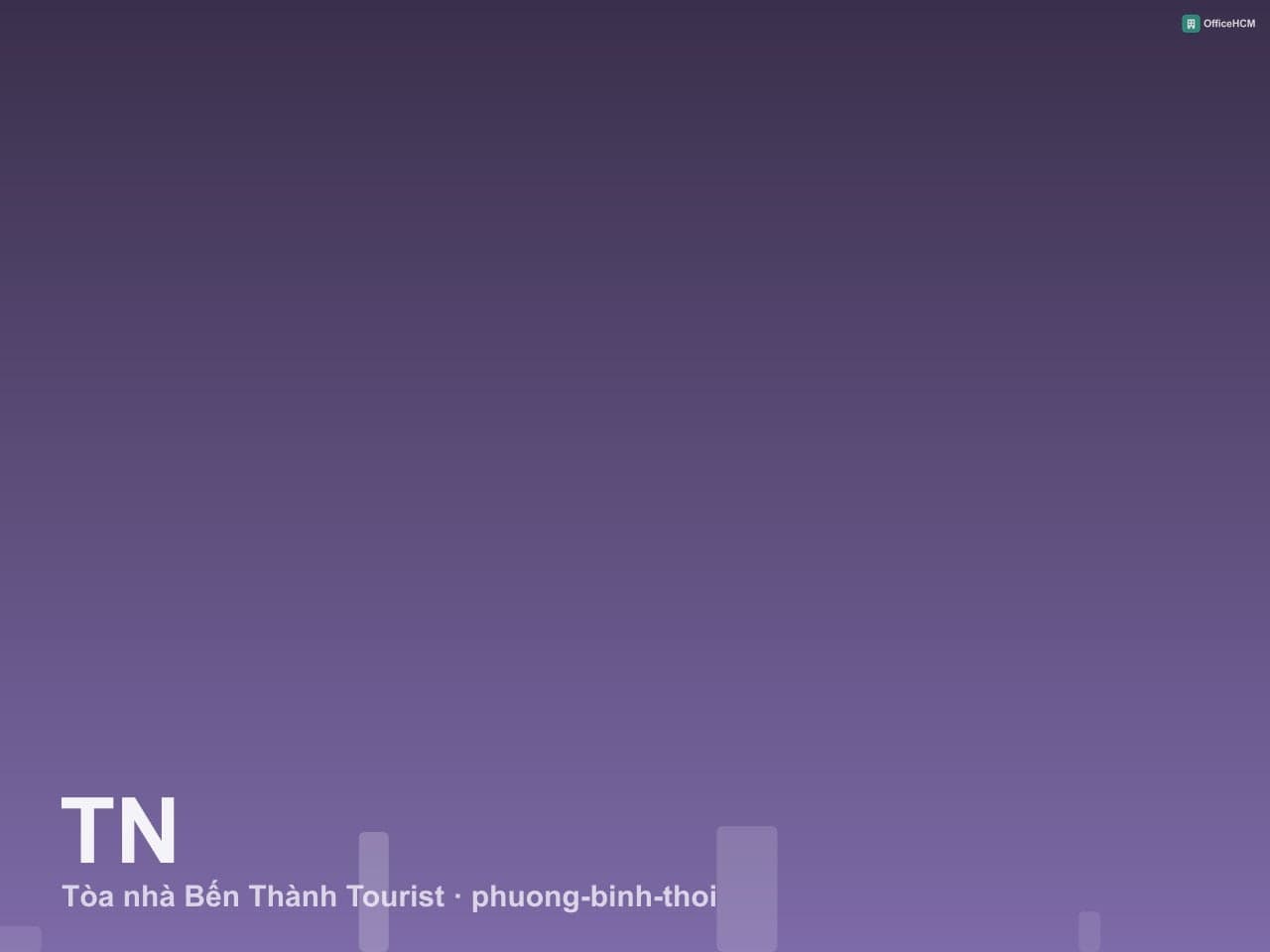 Tòa nhà Bến Thành Tourist