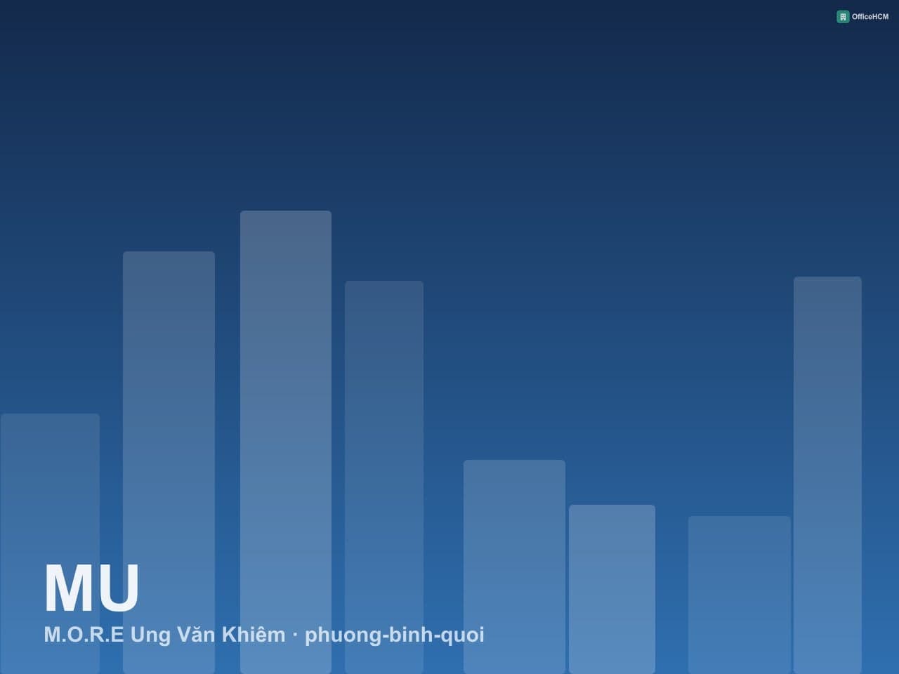 M.O.R.E Ung Văn Khiêm — ảnh 1
