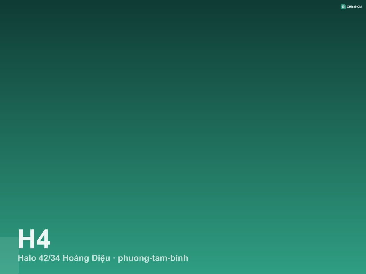 Halo 42/34 Hoàng Diệu thumbnail 2