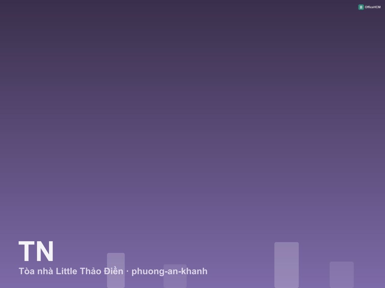 Tòa nhà Little Thảo Điền — ảnh 1