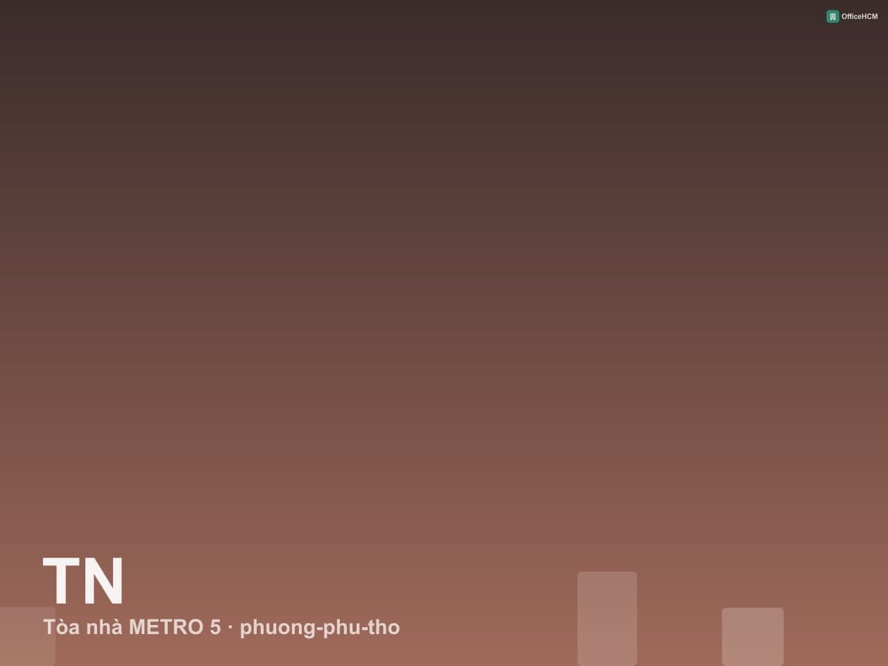 Tòa nhà METRO 5 — ảnh 1