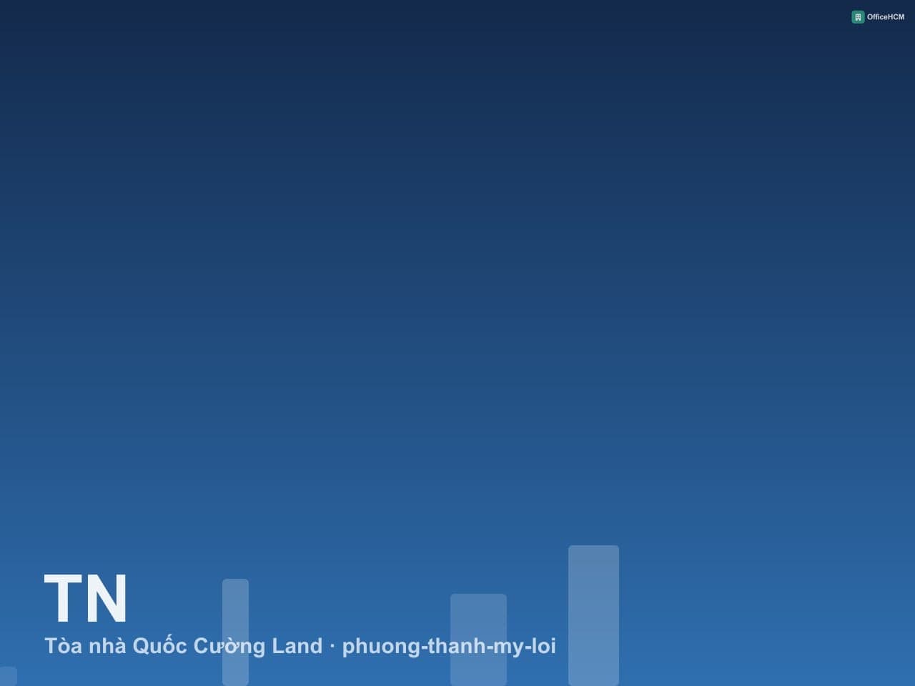 Tòa nhà Quốc Cường Land — ảnh 1