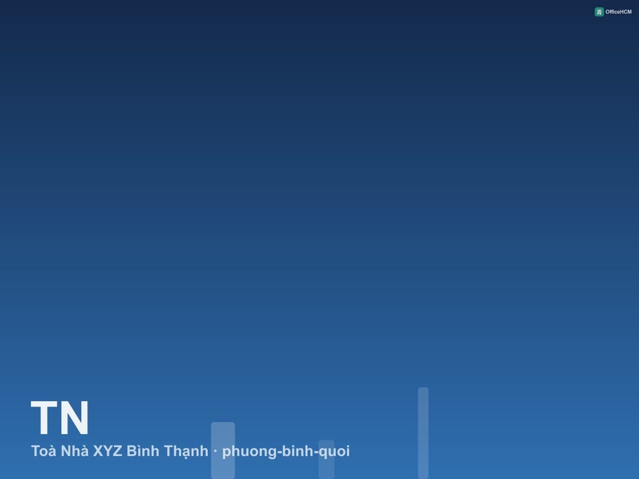 Toà Nhà XYZ Bình Thạnh thumbnail 2
