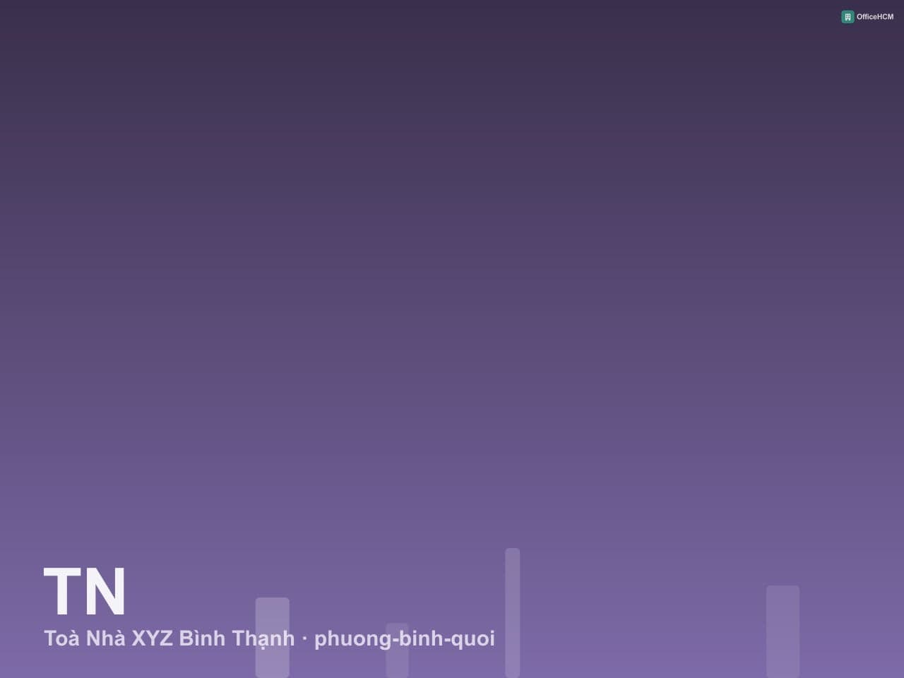 Toà Nhà XYZ Bình Thạnh thumbnail 3